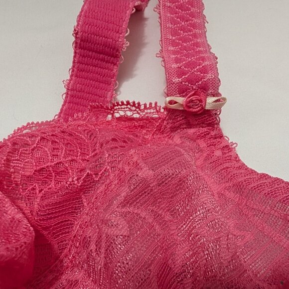 Freya 34G Jolie Pink Balconette Underwire Bra and Size M Panty Set - Picture 3 of 9